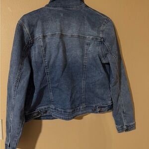 Tribal Cropped Jean Jacket